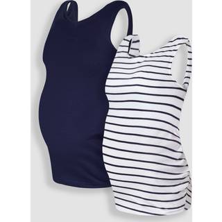 Jojo Maman Bébé Jojo Maman Bébé 2-Pack Ruched Maternity Vest Toppe