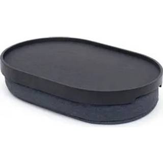 Bosign Curveline Knæbrik 39x26 cm, sort/grå