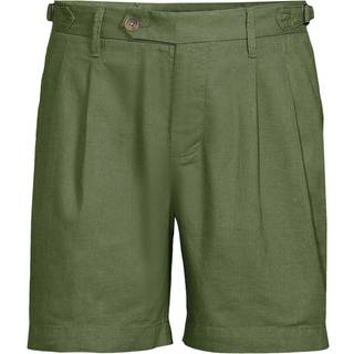 Lands' End Lands' End Hør Plisseret Shorts - 32r