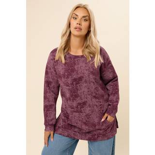 Yours Curve Yours Curve sweatshirt med abstrakt lomme