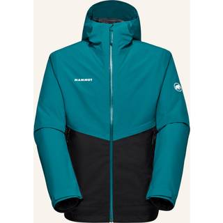 Mammut Alto Light 3 in 1 Hardshell Hooded Jacket 3 i 1-jakke Herrer størrelse S farve turkis