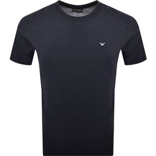 Emporio Armani Beachwear Crew Neck T Shirt Navy
