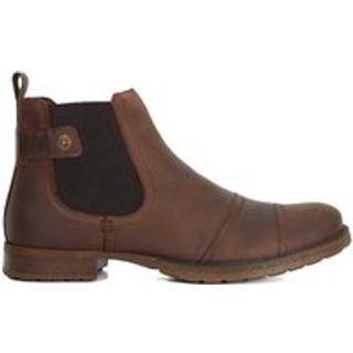 Dune London Dune London Brown Saltwood Worker Chelsea Boots