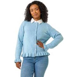 Roman Roman Petite Cardigan med Knapper og Fløjtekant