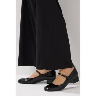 Lts Black Mary Jane Heels In Standard Fit Standard > 12 Lts | Tall Women's Heels - Standard 12