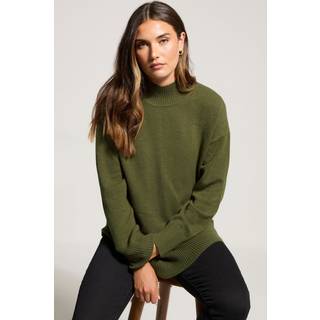 Lts Tall Khaki Green Turtle Neck Jumper Size 10-12