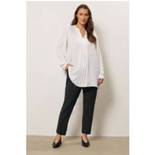 Evans Evans Tapered Leg Black Trousers