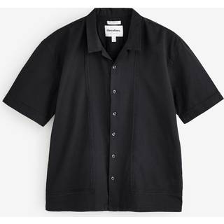 Threadbare Threadbare Relaxed Fit Hør Blend Lace Trim Skjorter - large