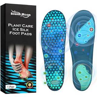 South Moon SOA06-A082-1-BK1 Åndbare is-silke-indlægssåler / smertelindrende fodpuder