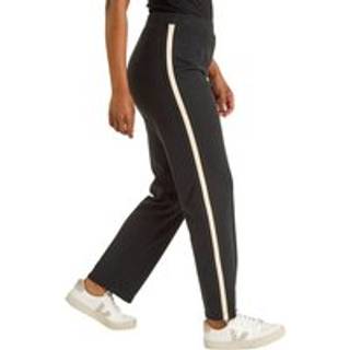 Roman Roman Black Petite Side Stripe Ponte Trousers