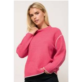 M & Co M & Co Pink Petite Piped Detail Jumper