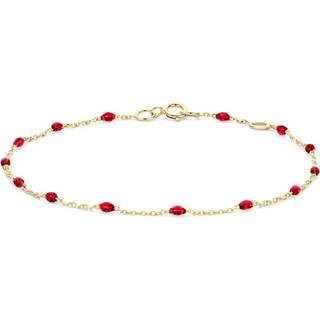 Blush 2226YRR Armband für Frauen mit Roten Steinen 585 Gelbgold