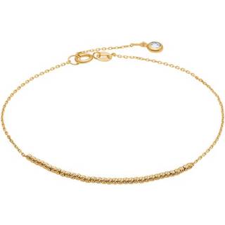 Siersbøl armbånd i 8 karat guld