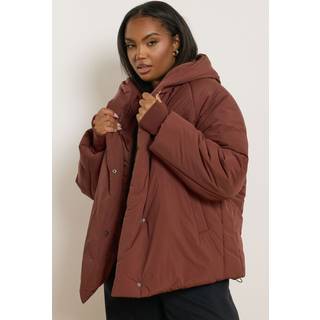 Yours Curve Yours Curve Uquiltet Polstret Frakke