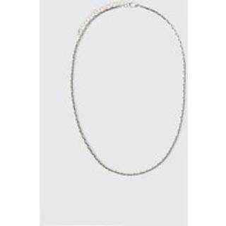 Mens Silver Chain Necklace
