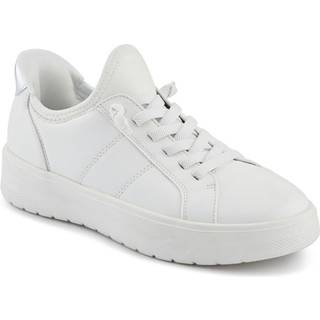 Pavers Pavers White Just Step In Cushioned Chunky Trainers
