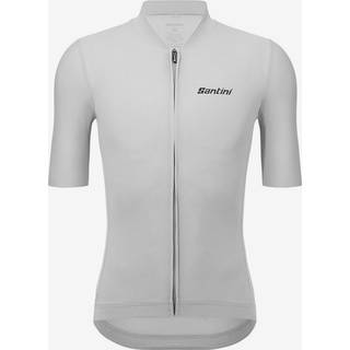 Santini Sensation S/S Jersey Cykeljersey størrelse S farve grå