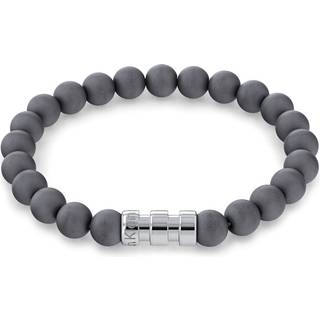 Calvin Klein Jewelry Men's Bracelet Perle and Steel Metal Color: Gray (Model: 35000105)
