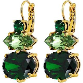 DYRBERG/KERN PARSANA ØRERING 470012 (Gold, Green, ONESIZE)