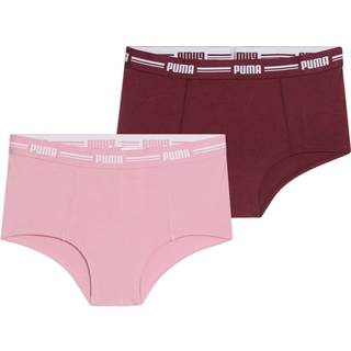 PUMA Mini Short Women (2-Pack), Clothing, Scarlet Red, 3