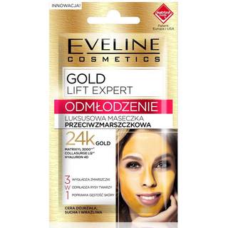 Eveline Cosmetics Gold Lift Expert Foryngende maske 3-i-1 7 ml - 7 ml