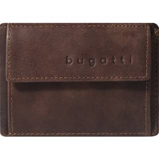 bugatti Herren Geldbörse braun Leder