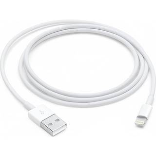 Apple USB-A 2.0 til Lightning lade- og datakabel, hvid, 1m (Original)