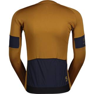 SCOTT Endurance Pro langærmet cykeltrøje Breadbrown herre - Størrelse X-Large