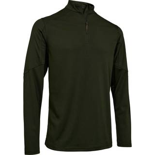 Deerhunter - Climate ½-Zip T-shirt L/s Med 37.5® Technology Forest Ember Herre S Ribejagtogfikseri.dk