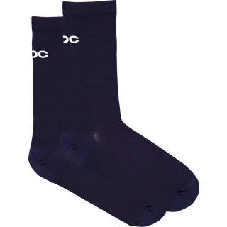 POC Cadence Road Long Socks Cykelsokker størrelse 37-39 - S farve blå/sort