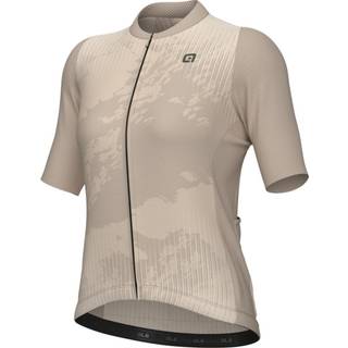 Alé Women's Krakatoa S/S Jersey Cykeljersey Damer størrelse XL farve beige