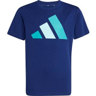 adidas adidas Navy/Green Essentials Kids T-Shirt