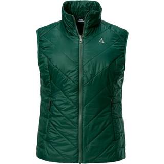 Schöffel Women's Insulated Vest Yew Syntetiske veste Damer størrelse 46 farve grøn