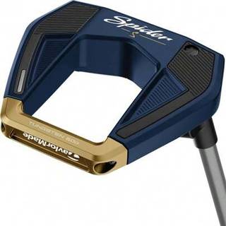 Taylormade Kalea Gold Spider S Plumber Neck Dame Putter - Navy/Gold - Venstre - Str. 33" - Taylormade Kalea Pistol GT 1.0 (2024) Standard Blå/Hvid