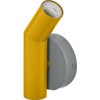 OSRAM Væglampe Decor Straw, dæmpbar, Aluminium/grå/zink, Stue/spisestue, Metal, Moderne