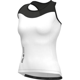 Alé Women's Color Block Tank Top Rad Singlet Damer størrelse M farve hvid