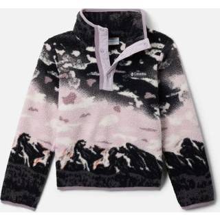 Columbia Kid's Helvetia II Printed Half Snap Fleece Fleecesweatere Børn størrelse XS farve sort