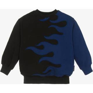 Molo Monti Sweatshirt Flaming Blue  Flaming Blue 140 cm  Blå  140 cm  mand