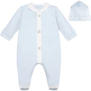 Emile Et Rose Emile Et Rose BlueKent All-In-One With Toy Embroidery & Hat