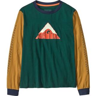 Patagonia Kid's L/S Graphic T-Shirt Sweatere Børn størrelse L farve grøn