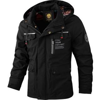 TEMU Men's Fashion Casual Windbreaker Jacket, Spring And Autumn Outdoor Lightweight Jacket