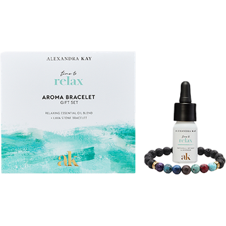 Green People Alexandra Kay Time To Relax Aroma Bracelet Gift Set (1 sæt)