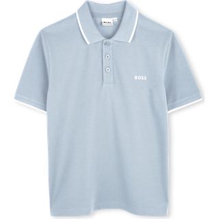 BOSS BOSS Blue Logo Short Sleeve Polo Shirt - 110cm (5 Years)