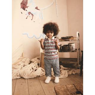 Next Cath Kidston 100% Cotton All-Over-Tryk Kortærmet Polo-skjorter (3mdr.-7år) - 6 - 9 måneder (68 - 74cm)