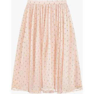 ChloÃ© Kids Polka-dot silk-blend skirt - pink - Y 6