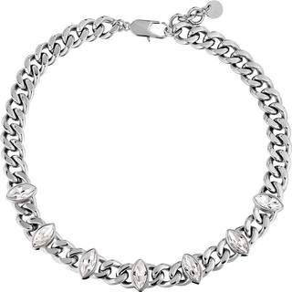 DYRBERG/KERN PUNICA HALSKÆDE 470058 (Silver, Crystal, ONESIZE)