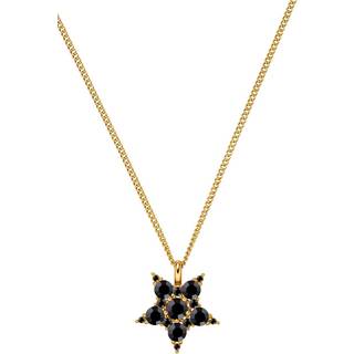 DYRBERG/KERN LYRA HALSKÆDE 450044 (Gold, Black, ONESIZE)