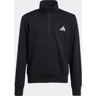 adidas adidas Black Essentials Half-Zip Kids Sweatshirt