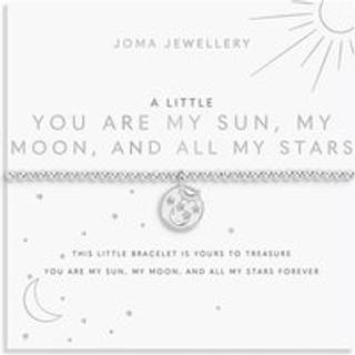 Joma A Little You Ae My Sun Moon and Stars Bracelet - Silver - 17.5cm