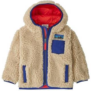 Patagonia Kid's Baby Retro-X Hoody Fritidsjakke Børn størrelse 18 Months farve beige